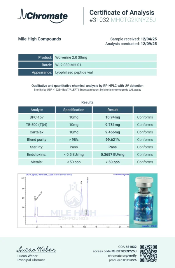 BPC/TB/Cartalax Blend (Wolverine 2.0)